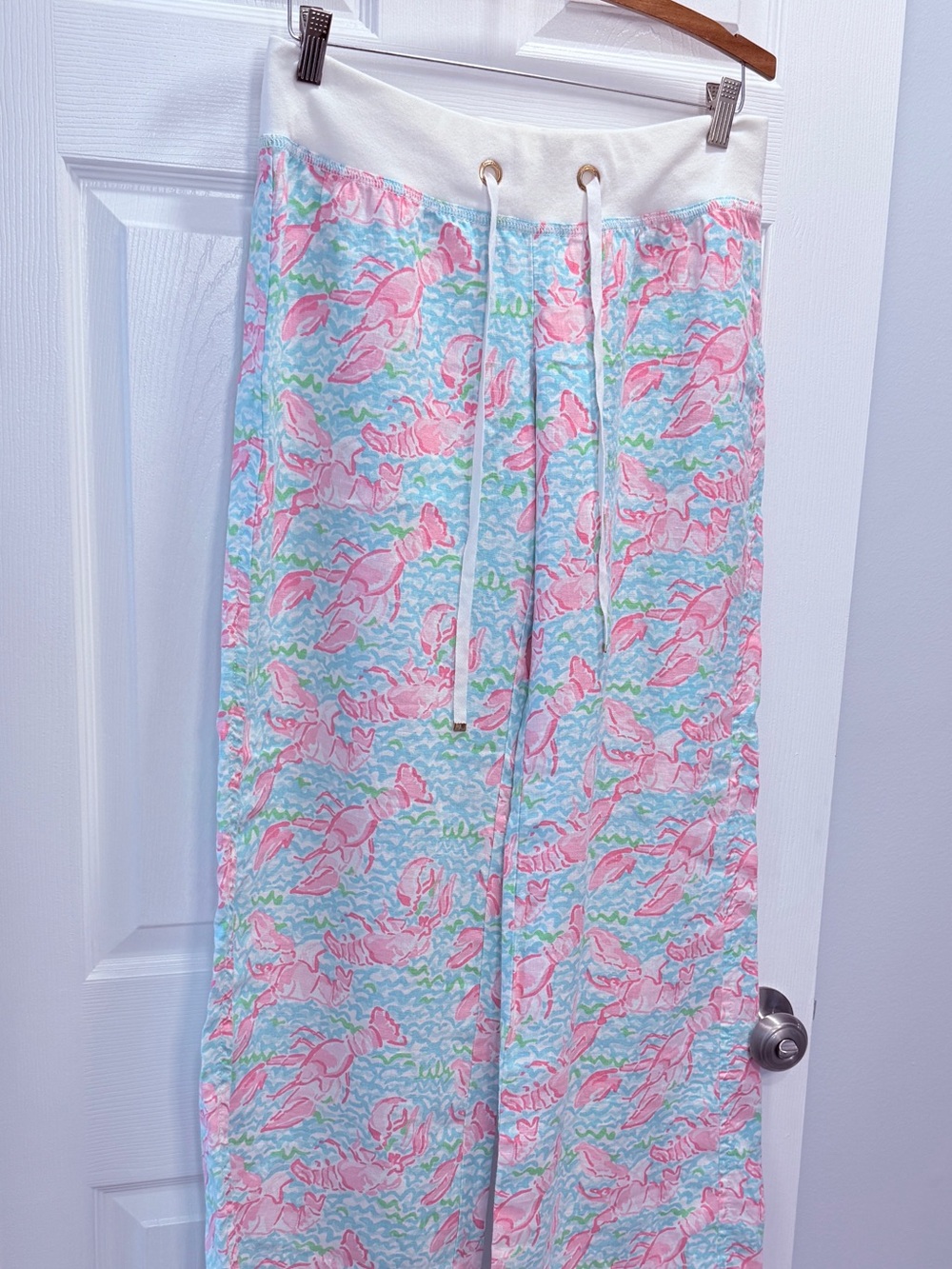 Lilly Pulitzer NWOT Lobster Roll Print Holy Grail Print 🦄 Beach Pant